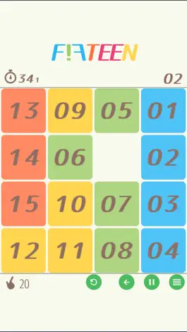 Game screenshot FIFTEEN - 15 puzzle - apk