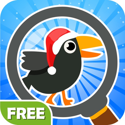 Find The Crow Winter HD FREE - hidden objects game for smart and attentive