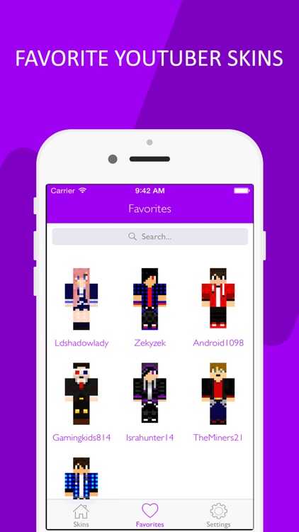 New Youtuber Skins Lite - Ultimate Collection for Minecraft PE screenshot-3
