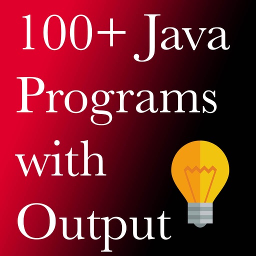 100+ Java Programs with Output icon