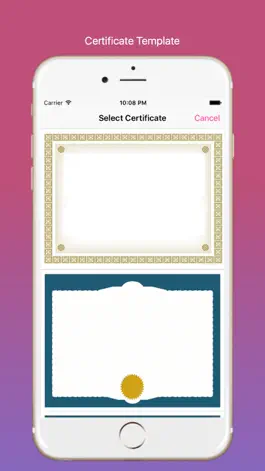 Game screenshot Certificate Maker hack