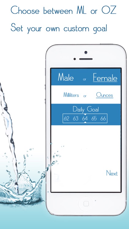 Daily Water balance tracker: hydration app logger with reminder and intake counter screenshot-3