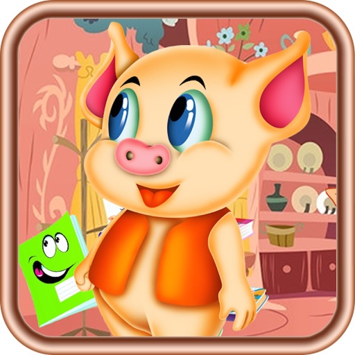 猪猪拯救图书馆,儿童游戏 icon