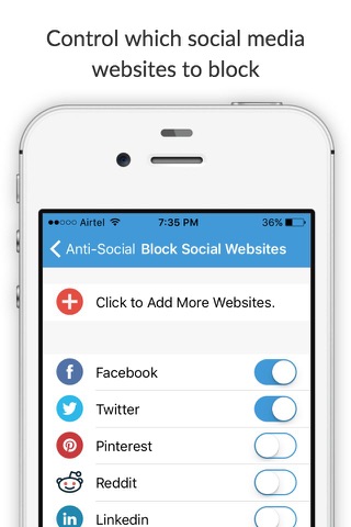 Anti-Social - Block social media content from websites screenshot 2