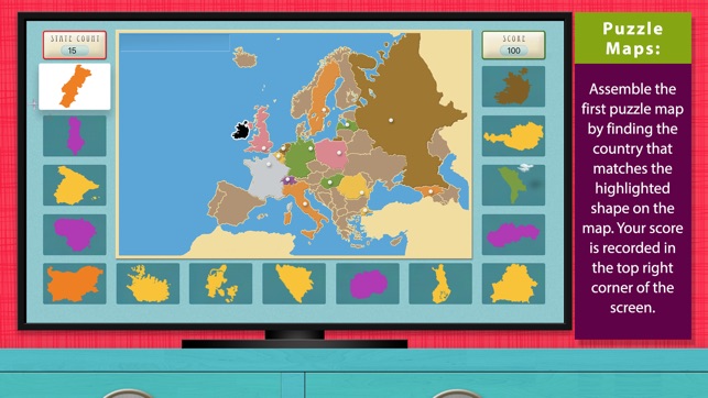 Europe - Geography by Mobile Montessori(圖2)-速報App