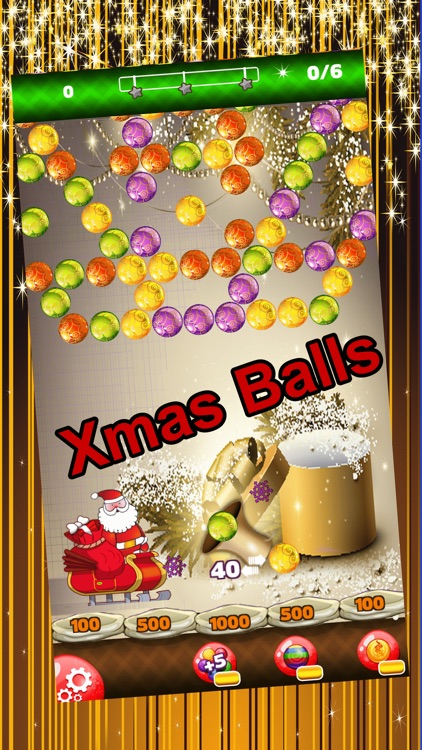 Christmas Adornment Balls Shooting :  Santa Claus is coming to Town