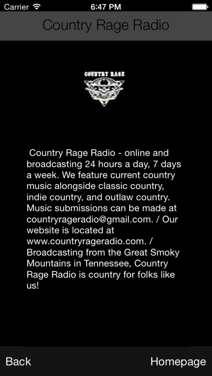 Country Rage Radio by FastCast4u Ltd