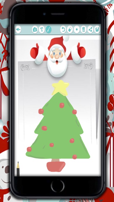 How to cancel & delete Create Christmas Cards - Customized Christmas greeting cards to write and wish a happy New Year from iphone & ipad 1