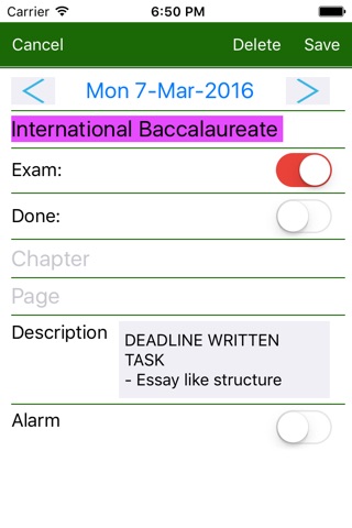 HomeWork & Timetable App screenshot 4