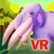 Photograph prehistoric creatures on a VR safari