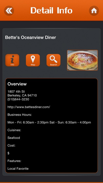 Great App for Diners Drive-ins & Dives Locations screenshot-3