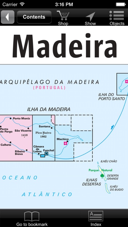 Madeira. Tourist map.