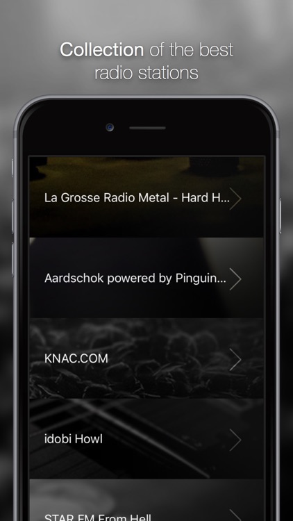 Radio Metal - the top internet heavy metal radio stations 24/7 screenshot-4