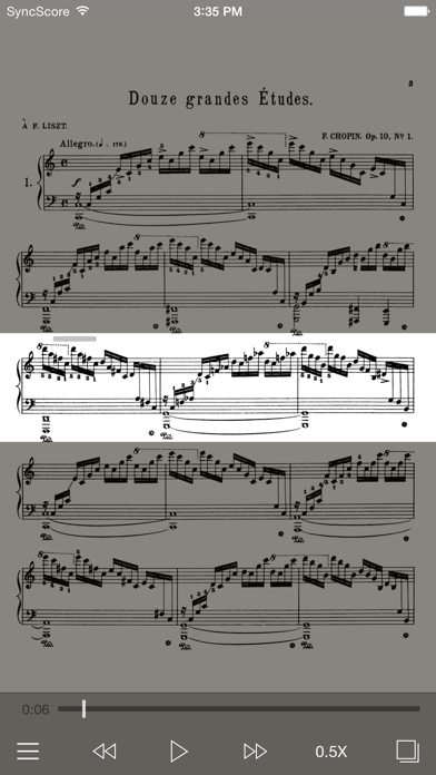 Chopin Etudes Syncscore Iphoneアプリ Applion