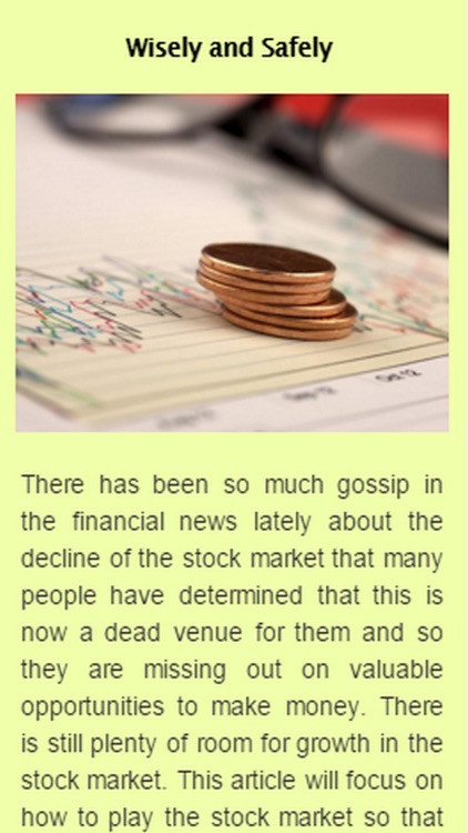 How To Play The Stock Market