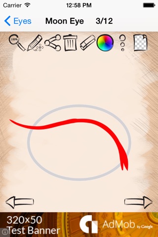 Draw and Play Eyes screenshot 2