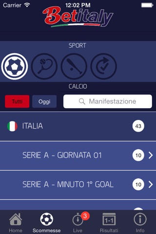 Betitaly Scommesse screenshot 4