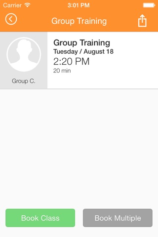 The Exercise Coach Scheduler screenshot 4