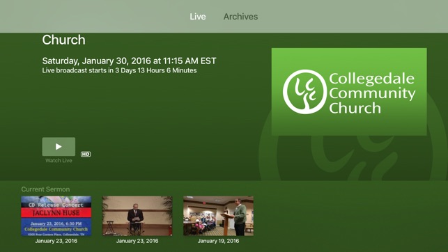 Collegedale Community Church(圖1)-速報App