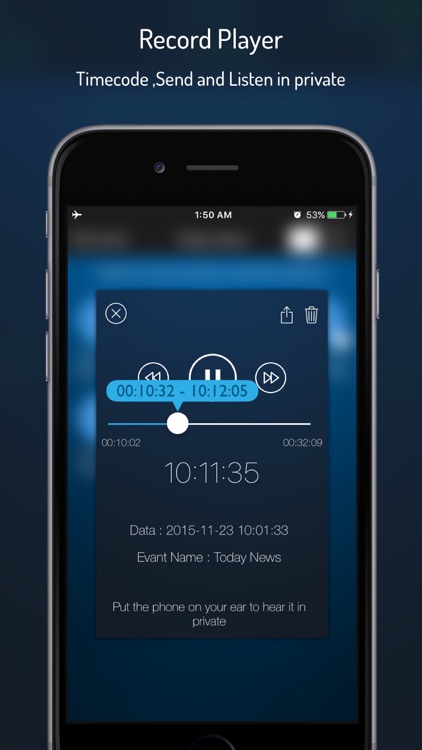 Q-Recorder Pro - Voice Recorder screenshot-3