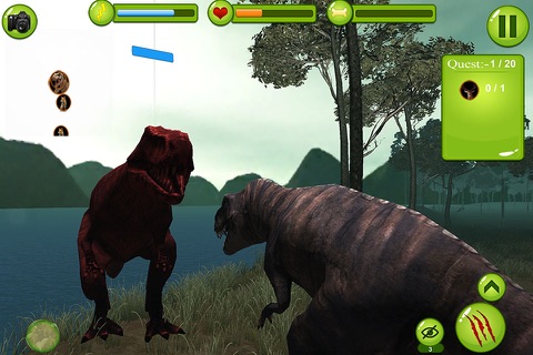 Extreme Wild Crazy Dino 3D shooter simulator game screenshot 2