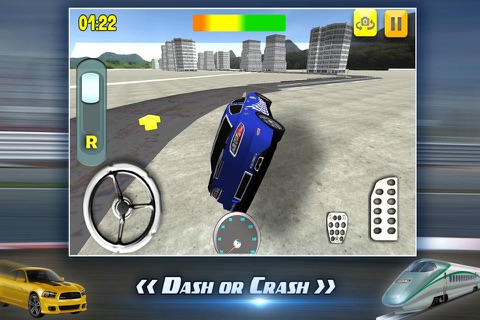 Bullet Train vs Car Racing : Lightning and Amazing Speed Experience screenshot 3