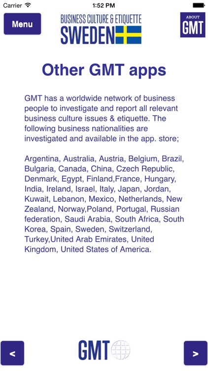 Business culture & etiquette Sweden screenshot-3