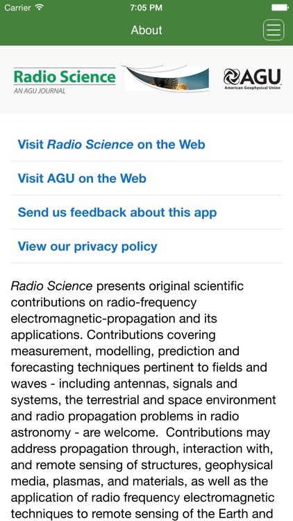 Radio Science