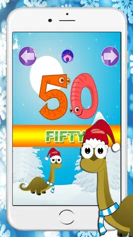 Game screenshot Learning English Numbers 1 to 100 Free by Santa Claus hack