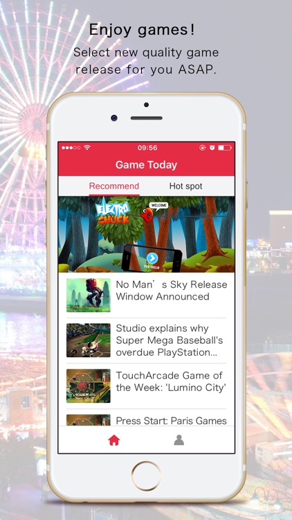 Game Today：Games New Daily fancy update，for iPhone and iPad Apps News.