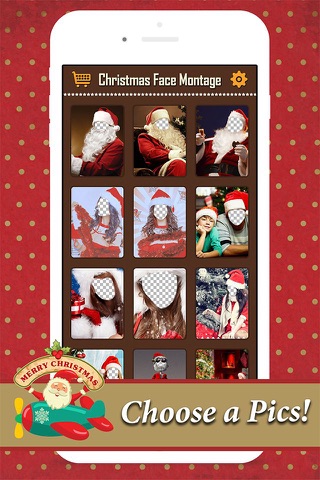 Xmas Face Montage Effects Pro - Change Yr Face with Holiday Photo Frames screenshot 3