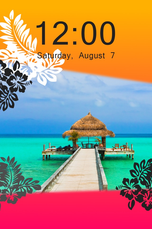 Tropical Beach Wallpapers – Amazing Summer Wallpaper of Seaside Landscapes for iPhone  Background screenshot 2