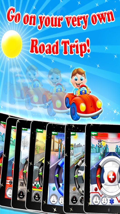 Kids Steering Wheels - Interactive Virtual Toy HD