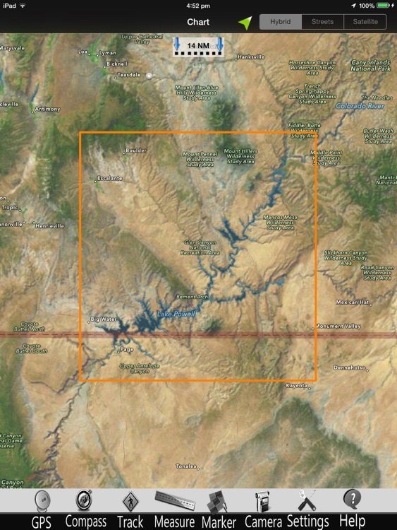 Lake Powell Nautical Chart Pro screenshot-4