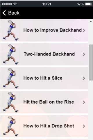 Tennis Lessons - Learn Tennis Strategy and Tactics screenshot 4