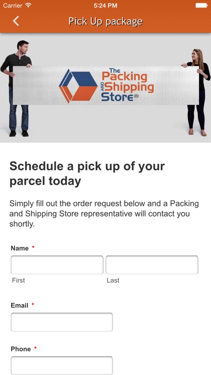 The Shipping Store App