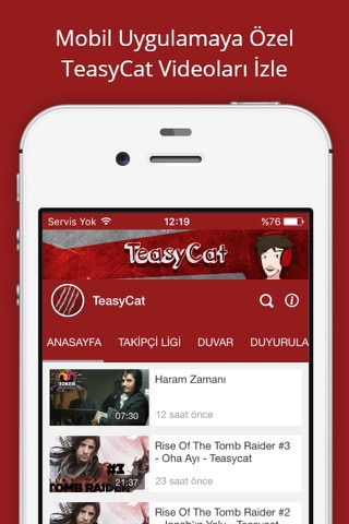 TeasyCat - Oyun Videoları screenshot 2