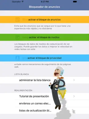 Captura de Pantalla 2 Adblock - publicidad navegador proteger y anuncios iphone