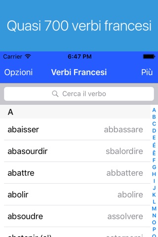 French Verb Conjugator Pro screenshot 2