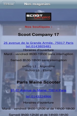 Peugeot Scooter Paris screenshot 2
