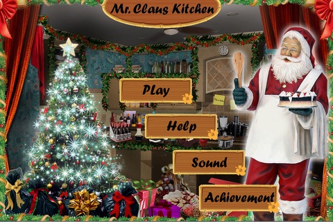 Mr Claus Kitchen Hidden Object screenshot 3