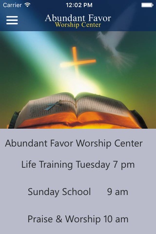 Abundant Favor Worship Center screenshot 4