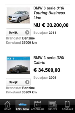 Ekris uw BMW dealer screenshot 2