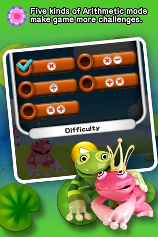 Math Frogger - Math Siege Advance Educational Game for kids screenshot 2