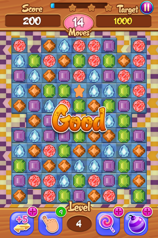 Pixel Gems Match screenshot 2