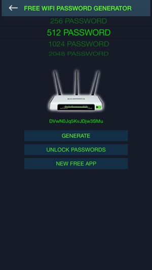 FREE WIFI PASSWORD GENERATOR