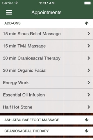 Artemis Massage Studio screenshot 3