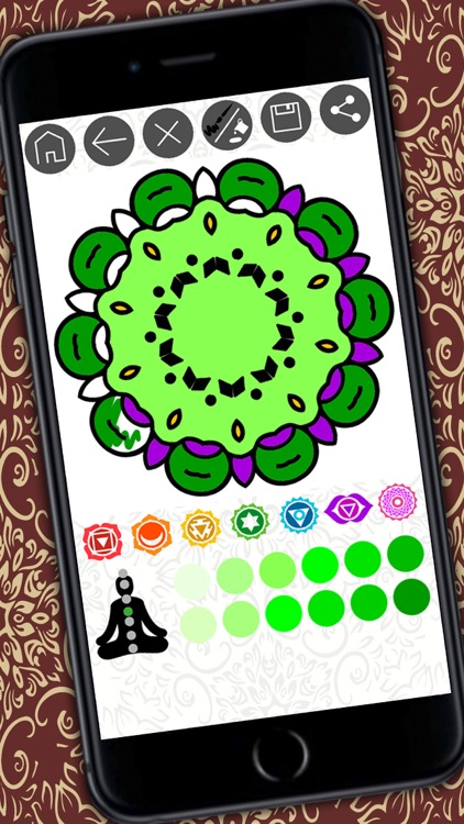 Mandalas coloring book – Secret Garden colorfy game for adults