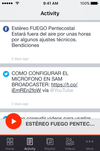 ESTÉREO FUEGO PENTECOSTAL screenshot 2