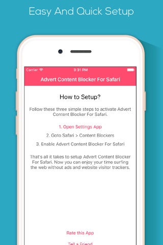 Advert Content Blocker For Safari screenshot 4